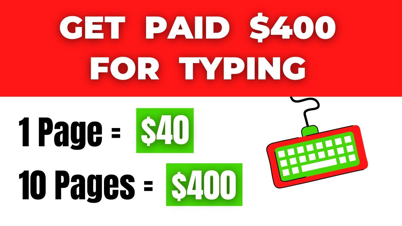 Get Paid $5 Every Minute By Typing Words – Make Money Typing Words 2022 (Make Money Online 2022)