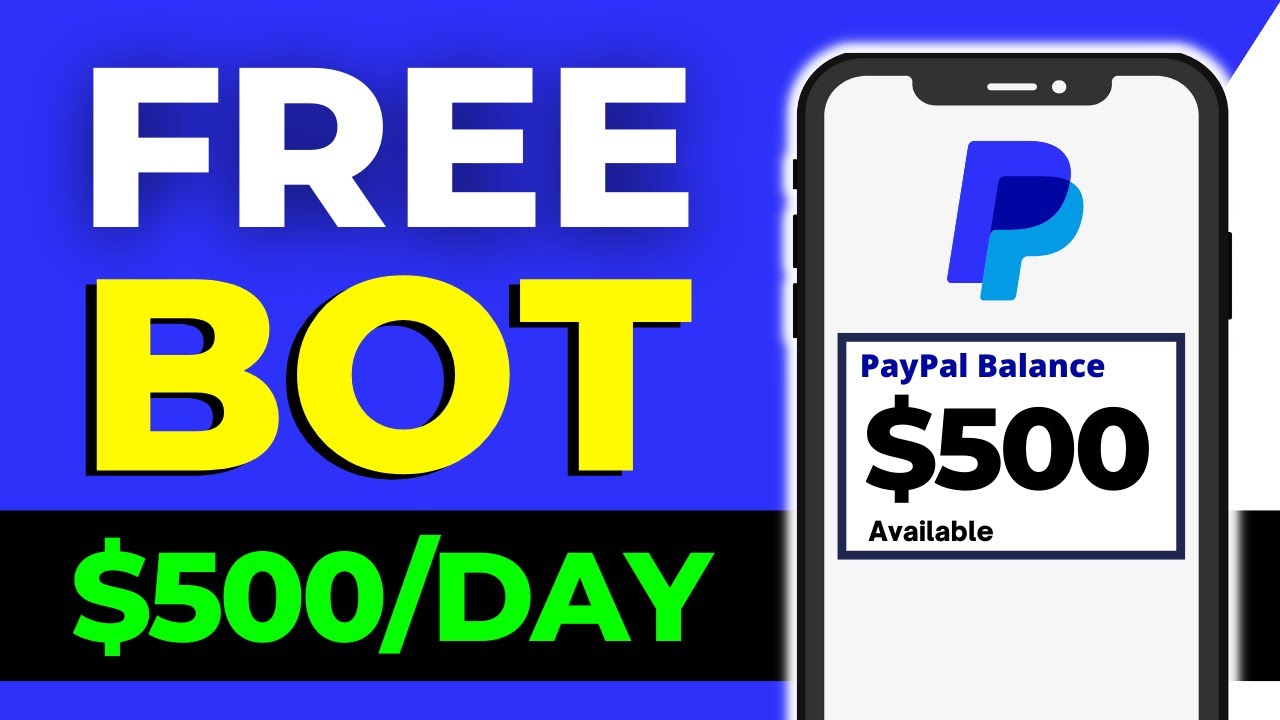 Earn Money From FREE BOT ($500+) Earn Money Today | free PayPal money 2022 (make money online 2022)