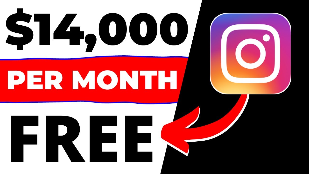 Earn $14,000/Month 🤑 On Instagram for FREE (2022) With PROOF | Make Money Online 2022