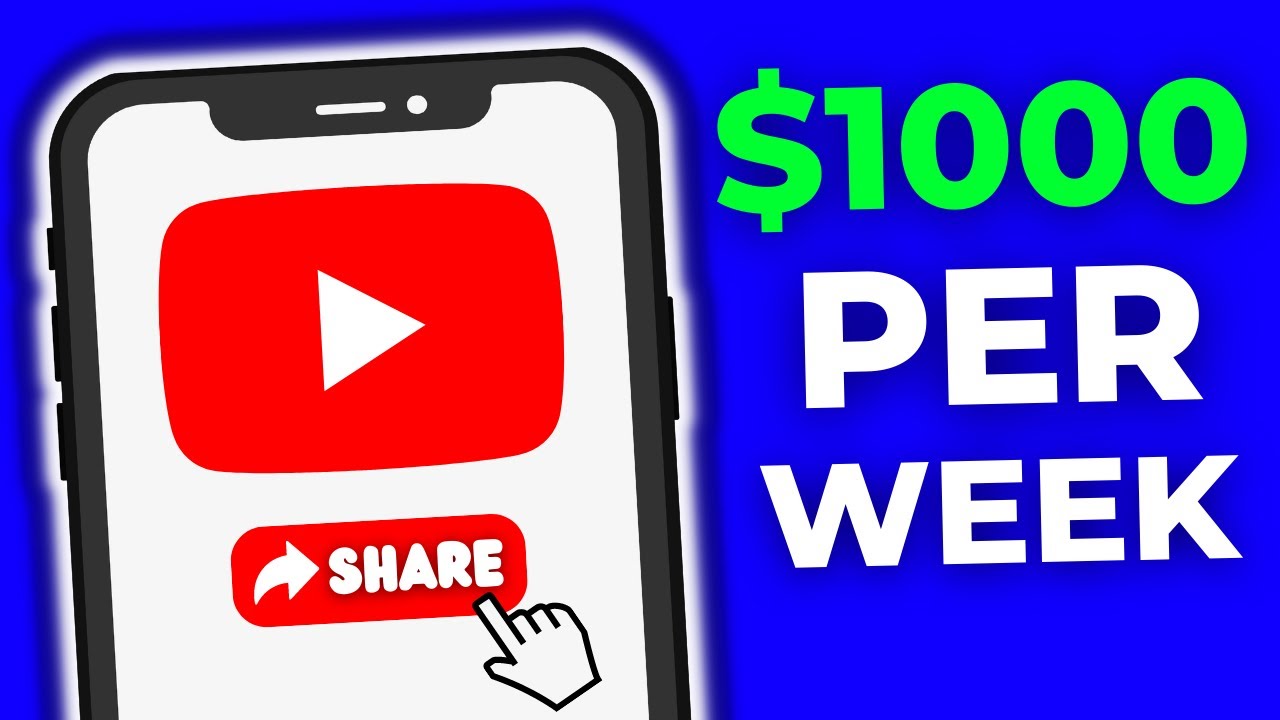 Get Paid To Share YouTube Videos (🤑+$1000/Week) | Make Money Online (Free PayPal Money)