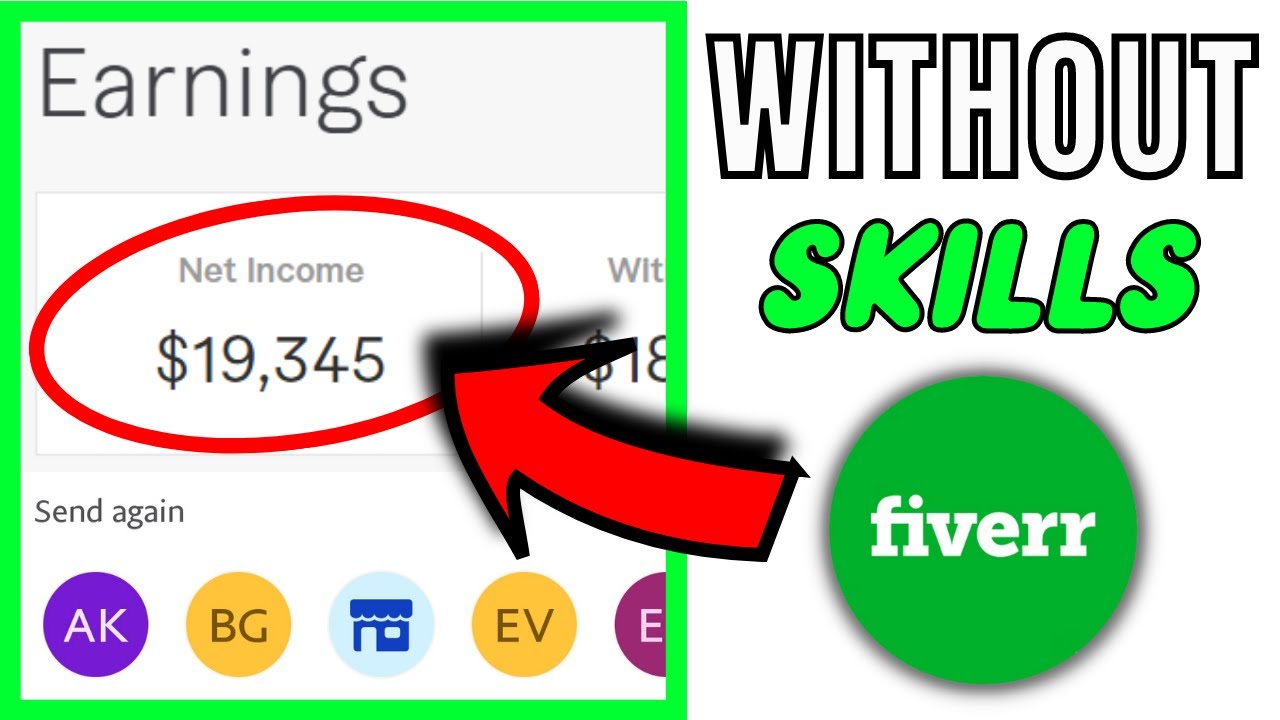 Earn $100/Day On Fiverr (Without Skills) | Fiverr How To Make Money