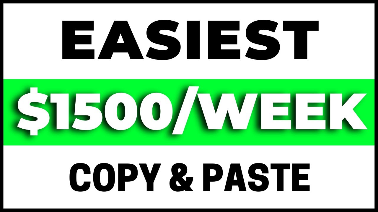 Easiest $1,500/WEEK 🤑 Method By Copy & Pasting | Affiliate Marketing (Inspired By @IncognitoMoney )