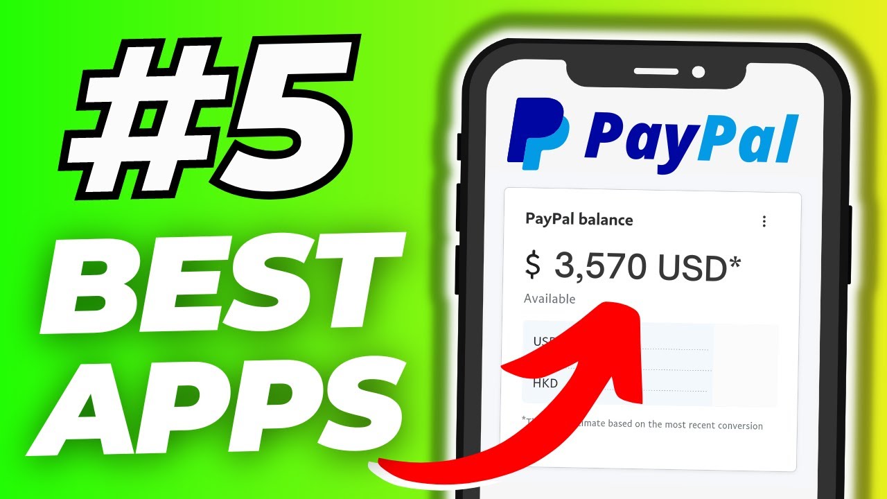 5 BEST Apps 🤑 That Pay You Real Money! (Make Money Online)