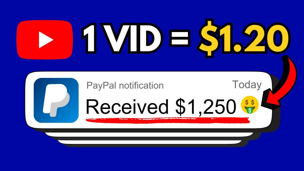 Get Paid $1.20 🤑 PER VIDEO Watched – Make Money Online