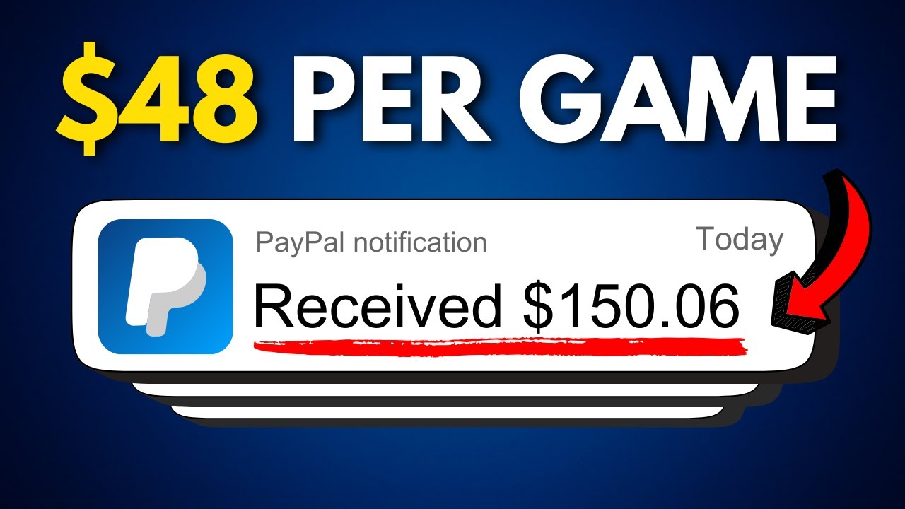 Earn $48.00 Per Game You Play **(PROOFS INSIDE)** Make Money Online