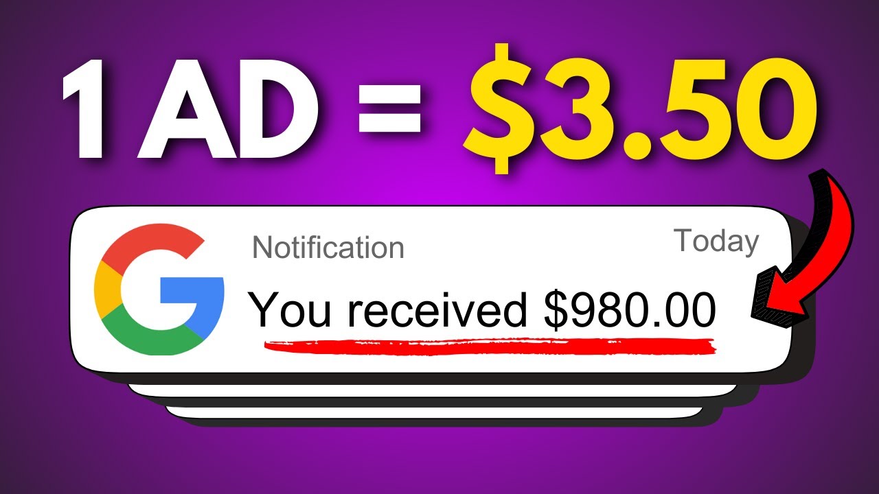 Get Paid $980+ 🤑 Watching Google Ads – Make Money Online