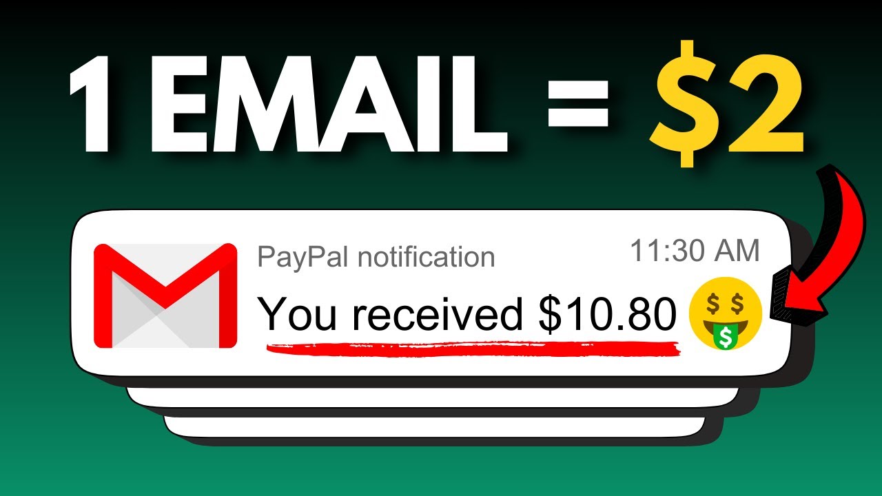 (1 Email = $2.00) 🤑 Get Paid To Read Emails WORLDWIDE