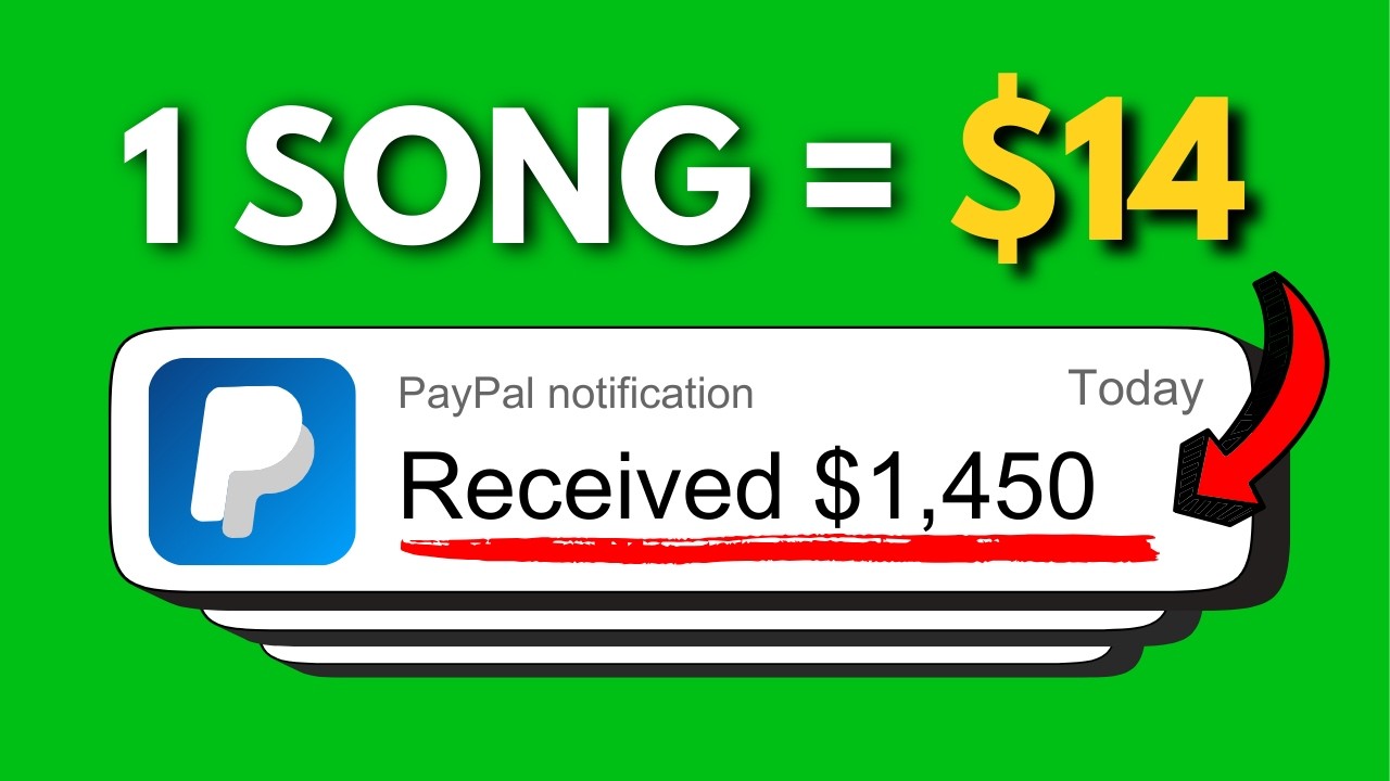 Get Paid $1500+ Listening To Songs 🤑 Make Money Online